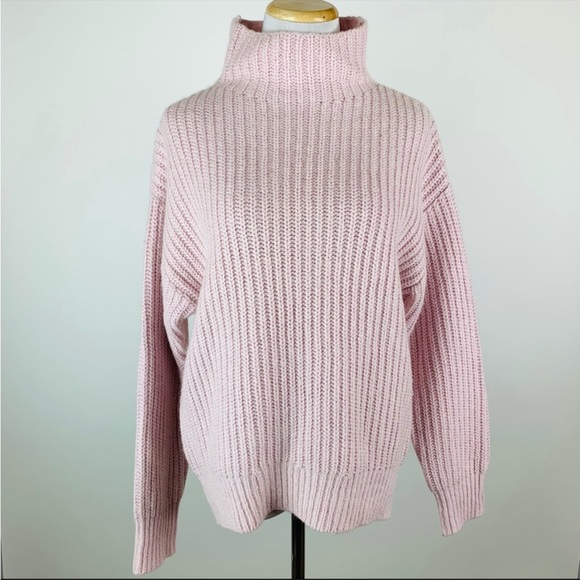 Chunky ribbed cotton sweater Size Small - Picture 2 of 6